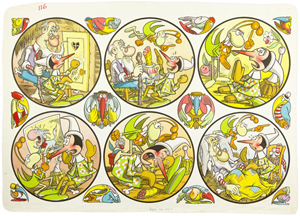 Lotto 112, Benito Jacovitti, Pinocchio (1964), €9.500-13.000. Courtesy Urania.